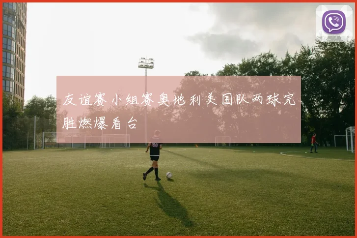 友谊赛小组赛奥地利美国队两球完胜燃爆看台